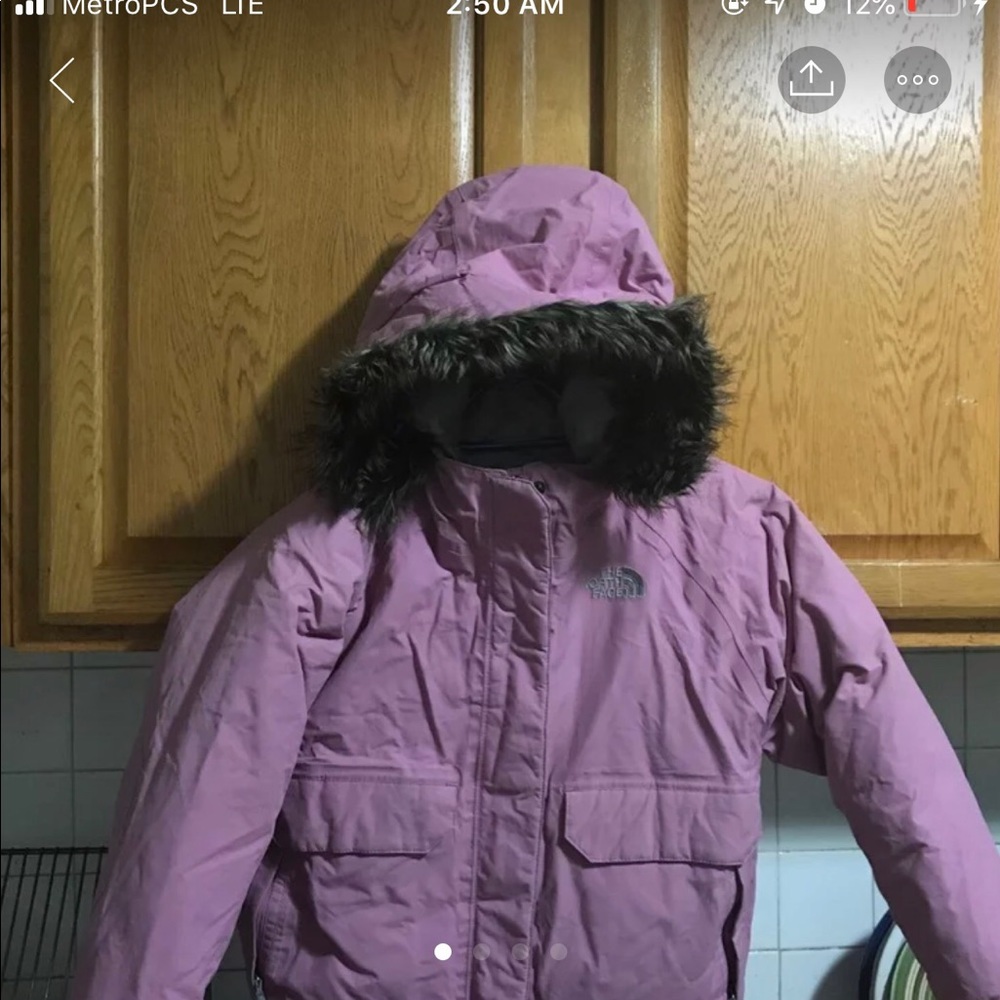 North Face Girls Jacket Size M